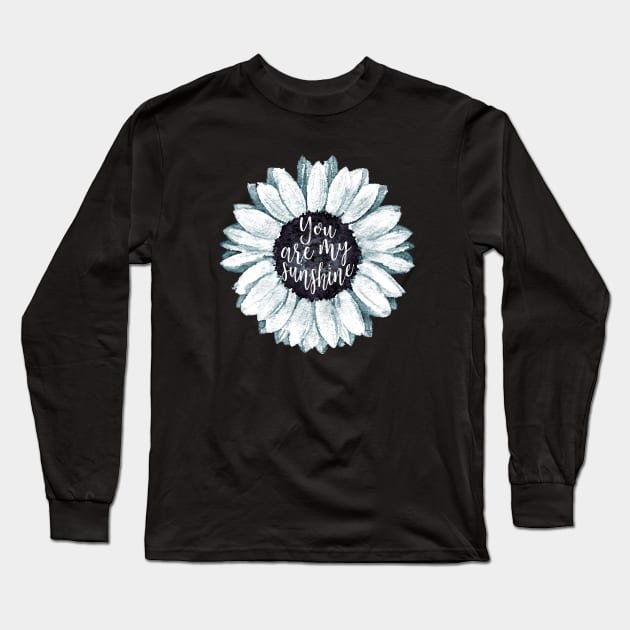 Sunflowers, you are my sunshine Long Sleeve T-Shirt by Collagedream